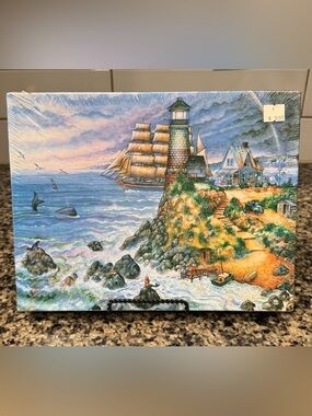 550 Piece Jigsaw Puzzle, "Morning Light" Bill Bell 18" x 24" Sealed Vintage 1993